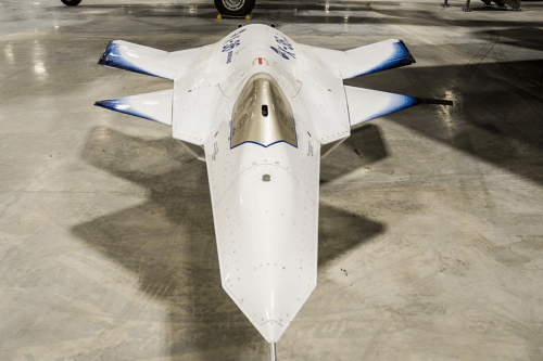 X36 head-on front view